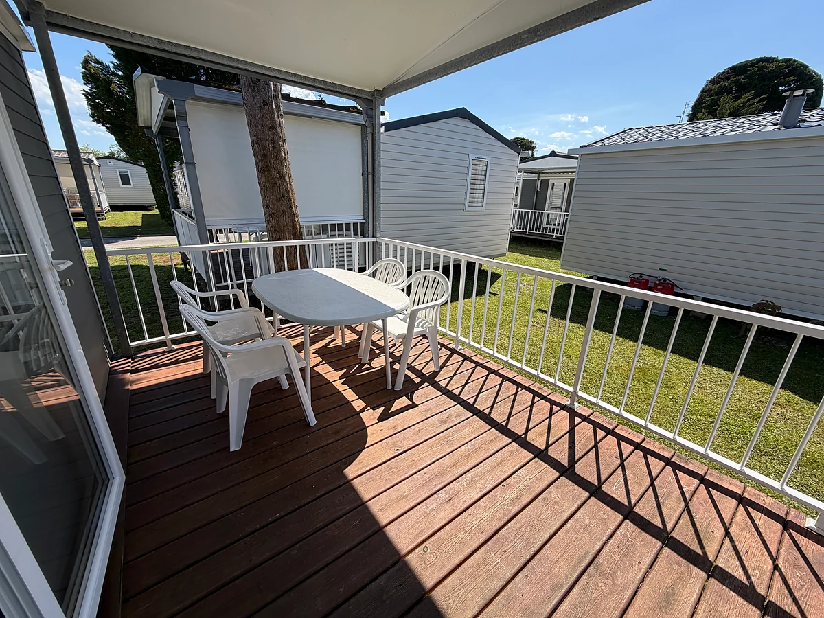 mobil-home duna au camping playa joyel à noja