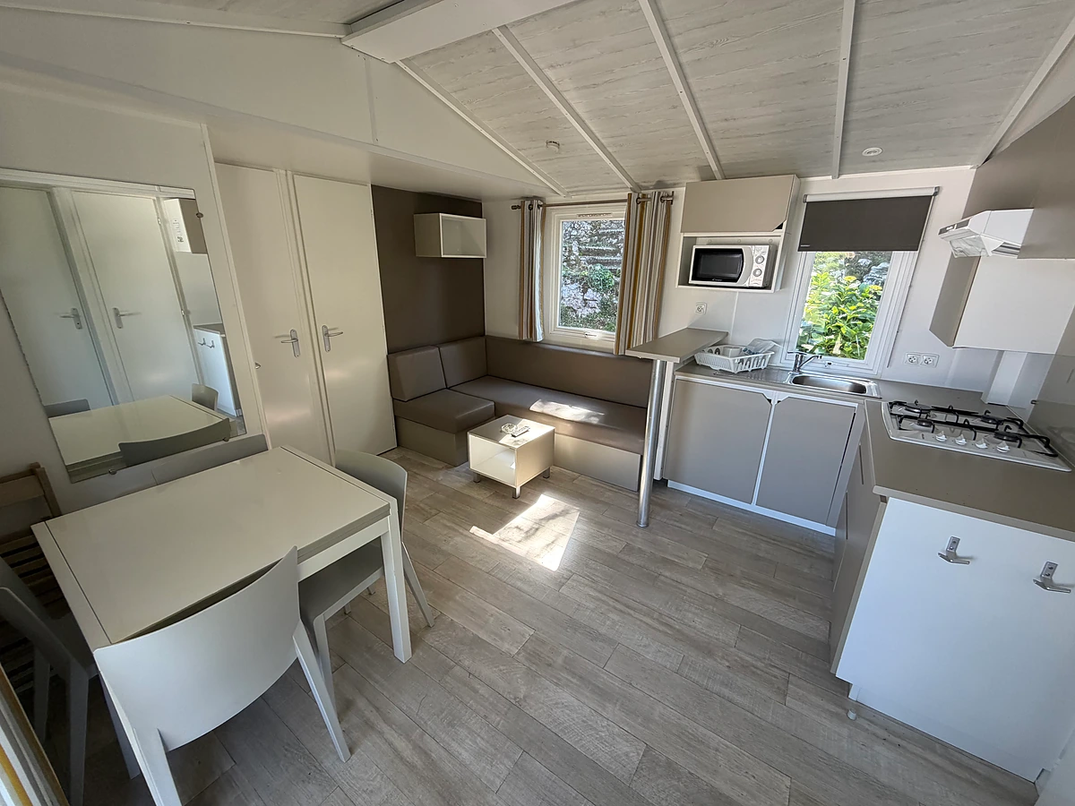 MOBILE HOME MARINA PARQUE EN CAMPING PLAYA JOYEL EN NOJA