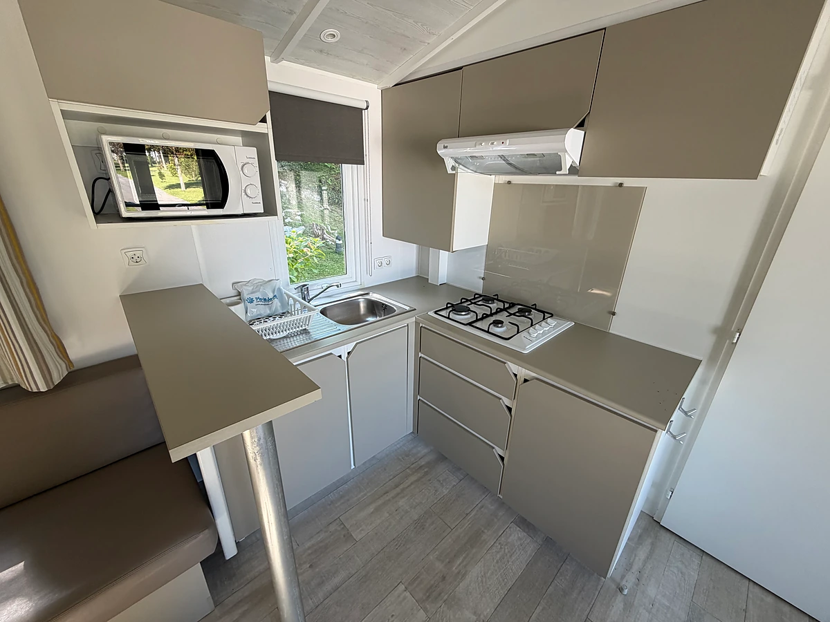 MOBILE HOME MARINA PARQUE EN CAMPING PLAYA JOYEL EN NOJA
