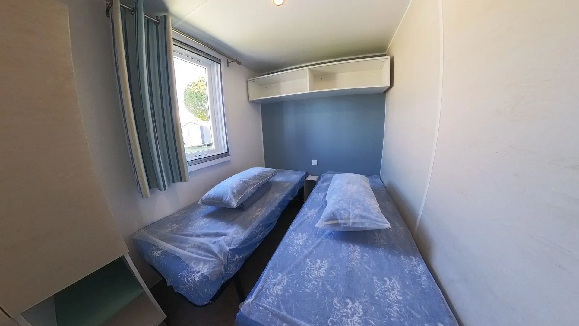 kamer van de mobile home Marina en Marina Park Camping Playa Joyel